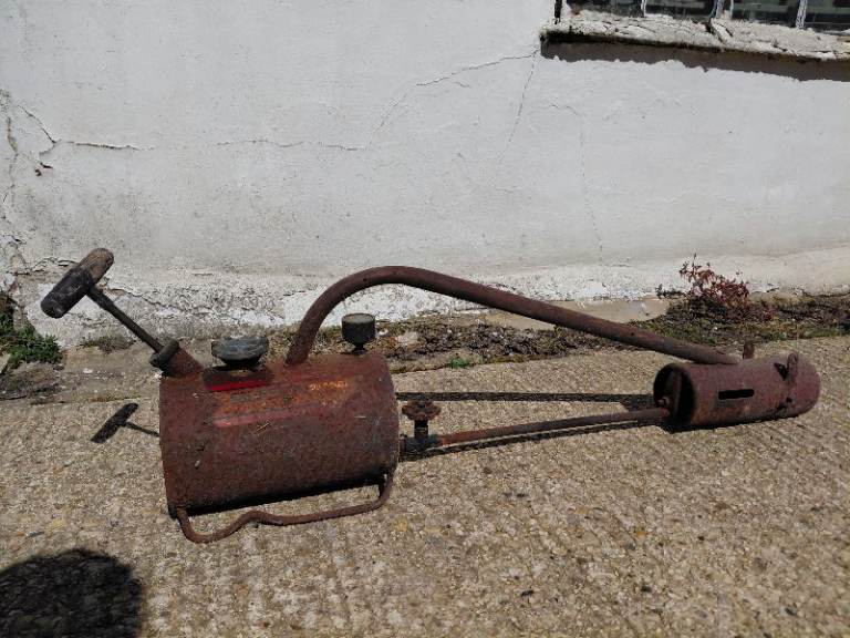 Vintage Sheen X500 Paraffin Weed Flame Burner Gun Gardening Tool