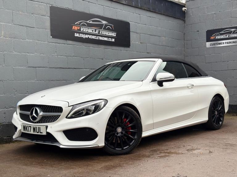 2017 Mercedes-Benz C Class C250d AMG Line Premium Plus 2dr Auto CONVERTIBLE Diesel Automatic