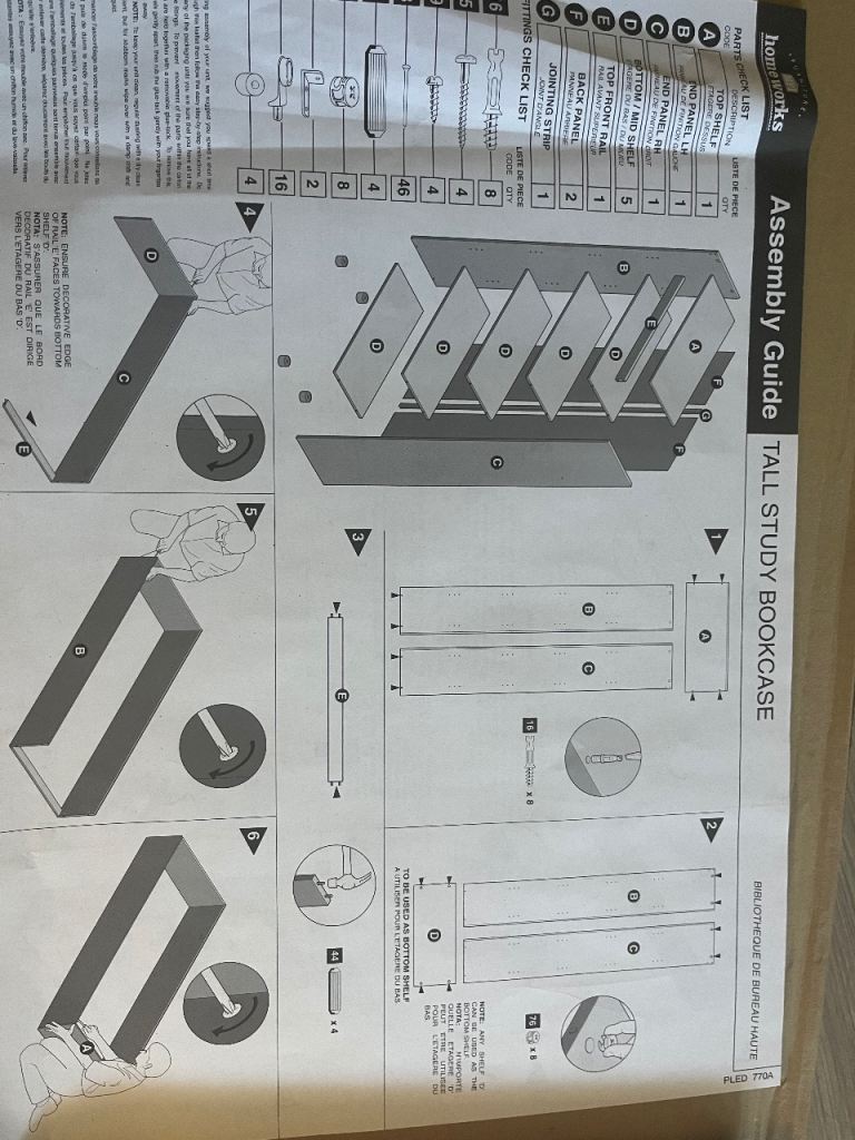 Brand new in box bookcase beech 