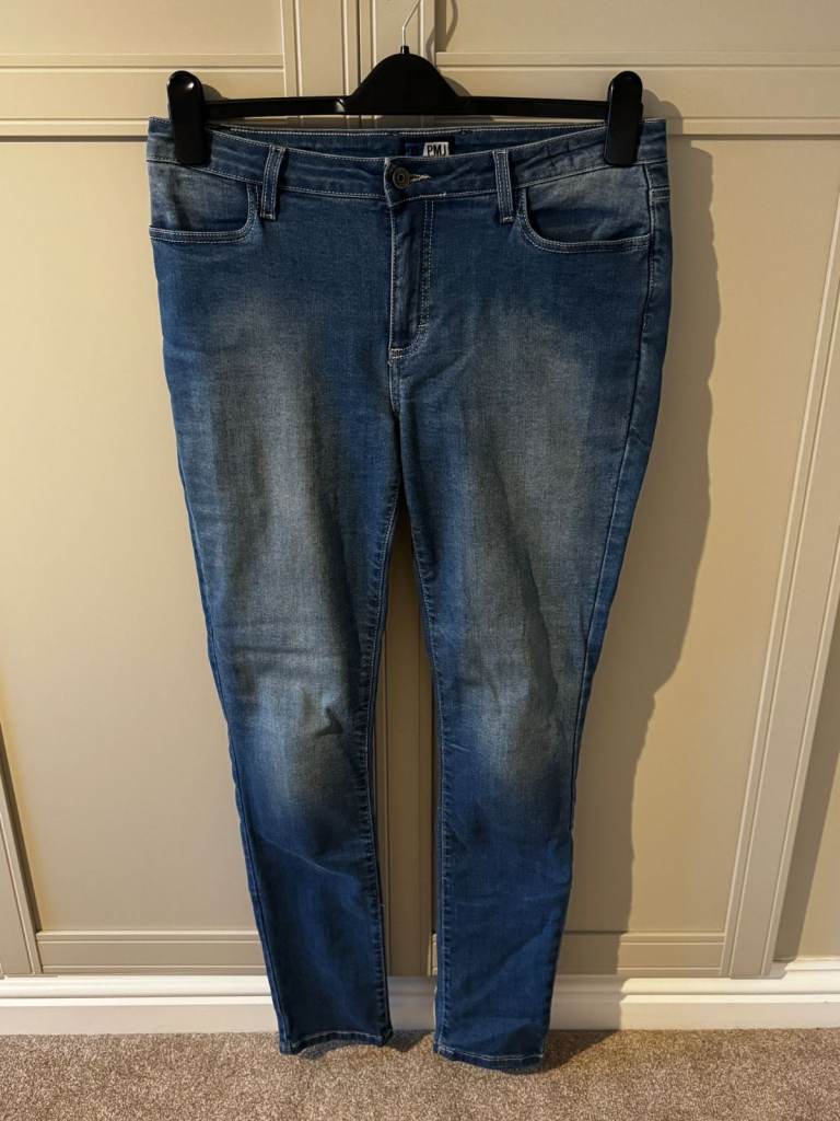 Ladies Motorbike Jeans - Skinny PMJ - Blue