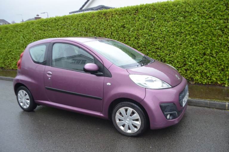 2014 Peugeot 107 Active      55000mls