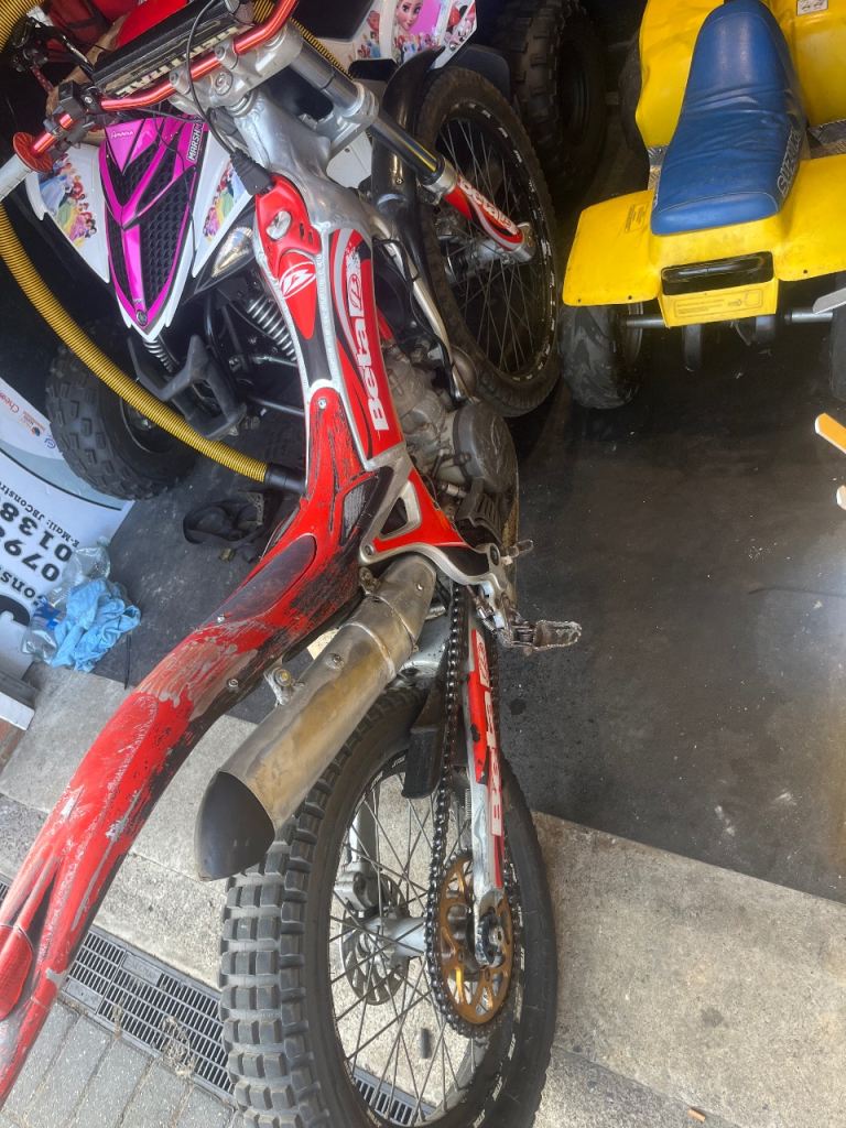 Beta 250 trials bike 