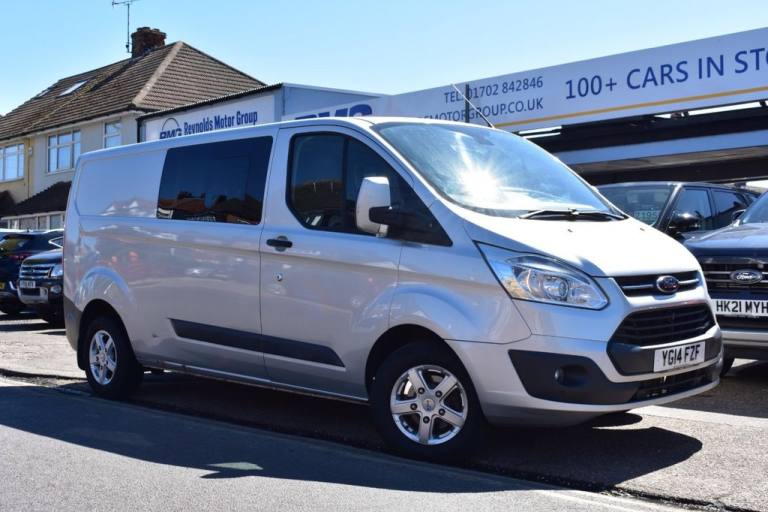 2014 Ford Transit Custom 2.2 TDCi 125ps Low Roof D/Cab Trend Van PANEL VAN DIESEL Manual