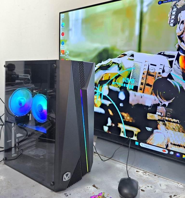 REDUCED Gaming PC,GTX 1660 SUPER (6GB),Core i7 gen 7 3.60GHz,16GB RAM,256GB SSD+1TB