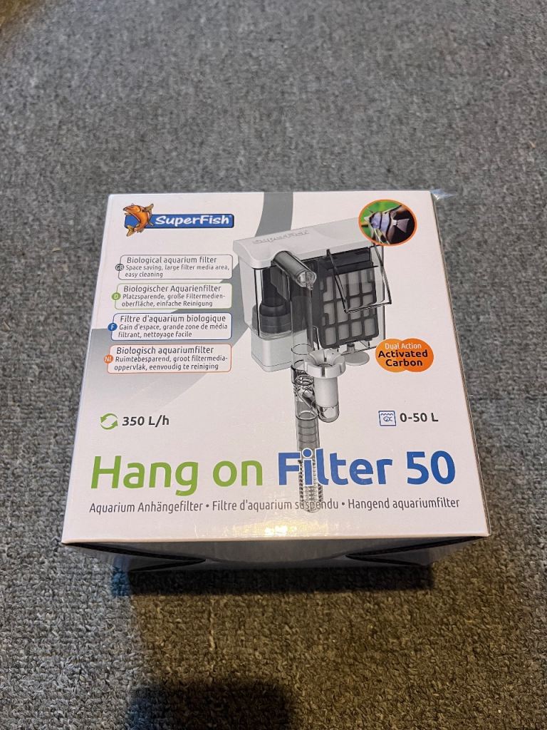 SuperFish Hang on Filter 50 NEW