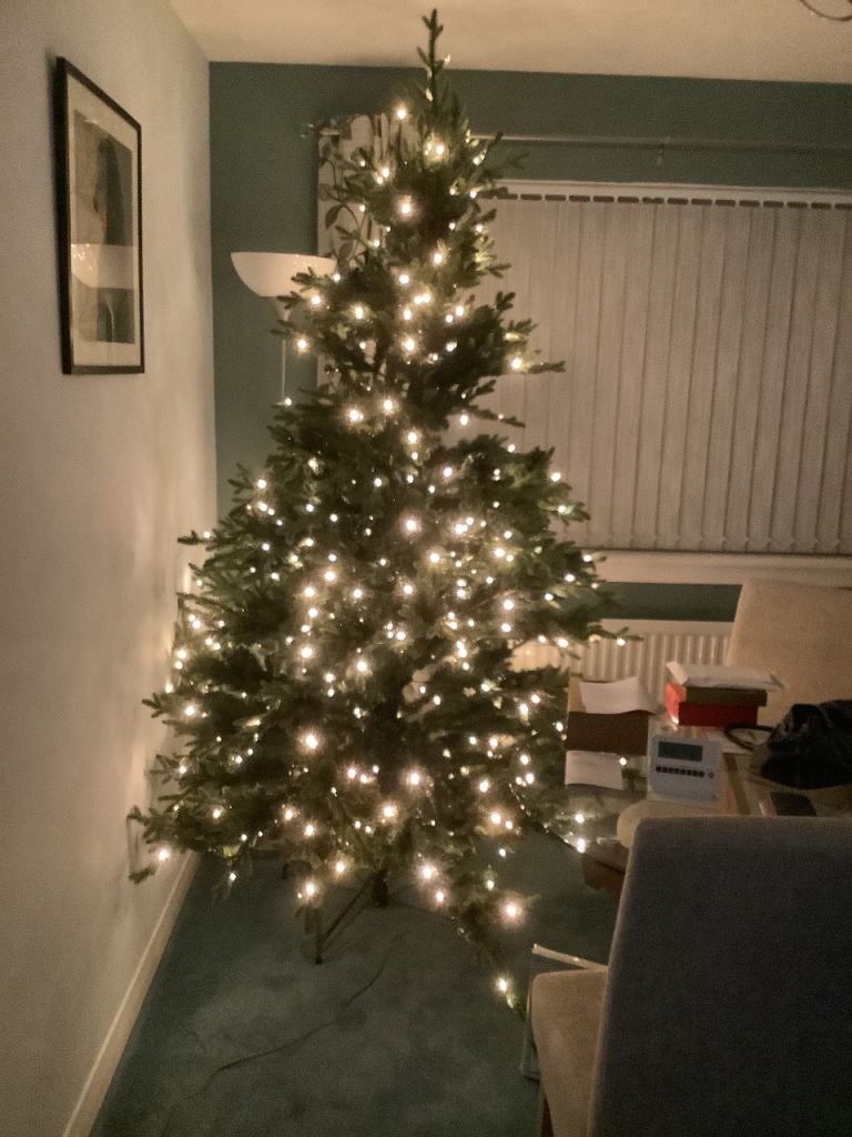 Pre lit Christmas tree