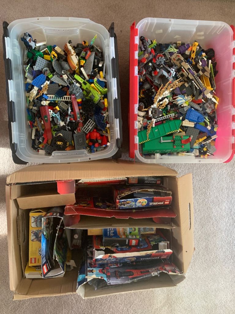 Large Lego Sets Bundle - Ninjago, DC, Star Wars, etc 21KG+