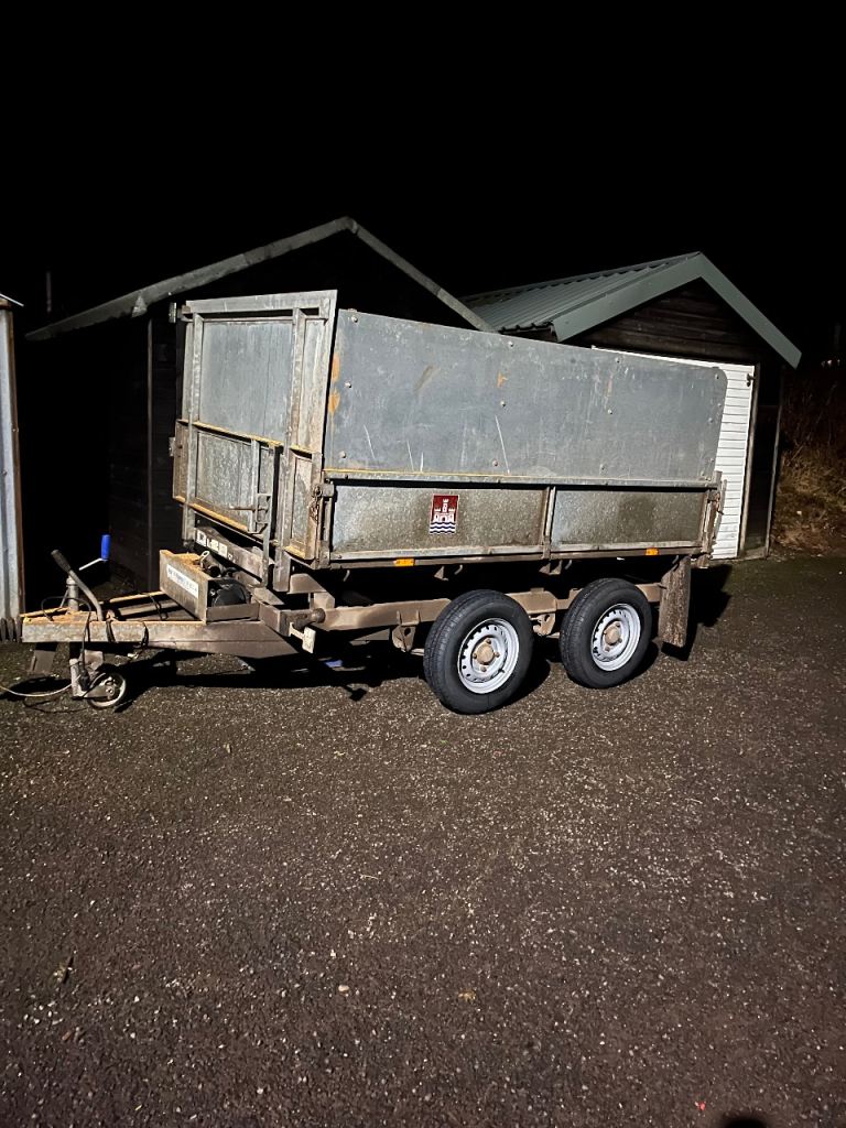 Ifor Williams tipping trailer 