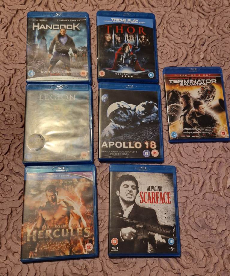 7 Blue rays
