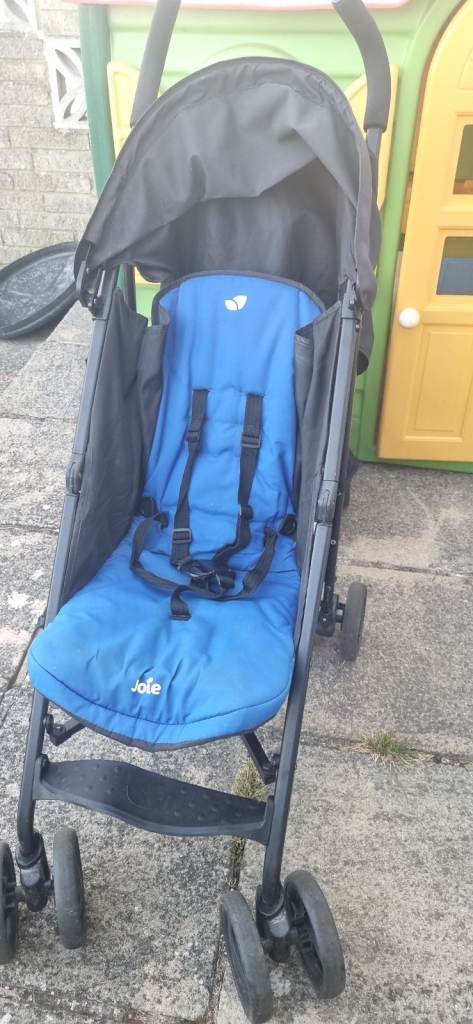 Joie Pact Lite Stroller – Blue/Black, Good for travel 