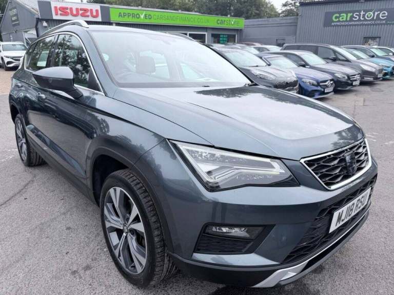 2018 SEAT Ateca Grey 1.6 TDI Ecomotive SE Technology SUV, 69,800 miles, Euro 6, 6-Speed man HATCH...