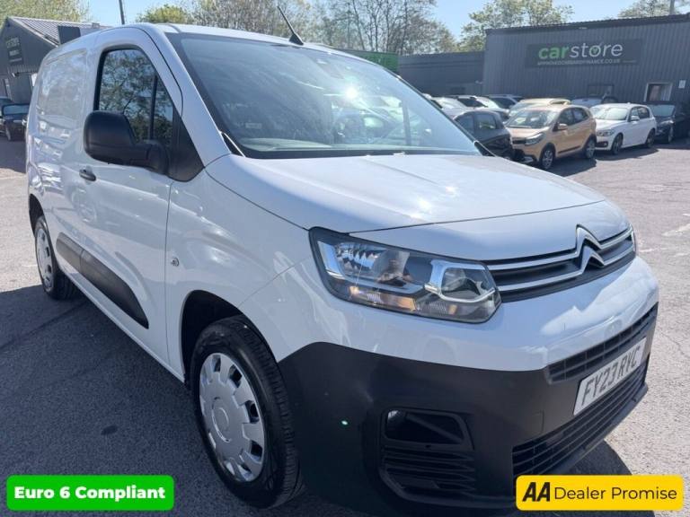 2023 Citroen Berlingo White 1.2 PureTech Enterprise Pro, 29,998 miles, Euro 6, 6-speed manual, 8i...