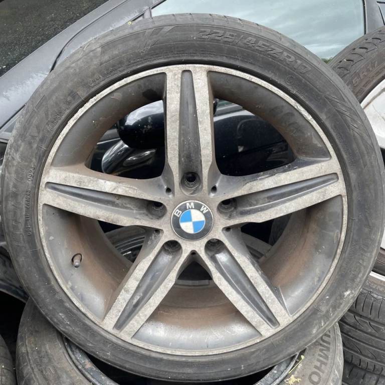 BMW F20 F22 F23 1 2 SERIES 17" 5 STUD 17" ALLOY WHEELS & TYRES 225/45/R17 SET