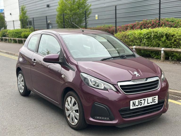 2017 Peugeot 108 1.0 Active 3dr HATCHBACK Petrol Manual
