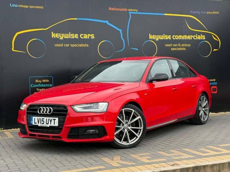2015 Audi A4 2.0 TDI 177 Black Edition Plus 4dr Multitronic SALOON DIESEL Automatic