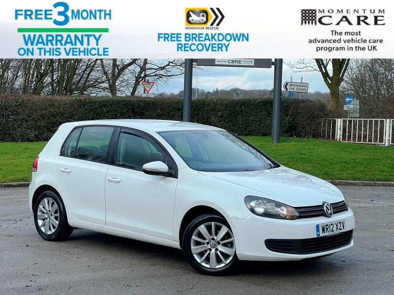 2012 Volkswagen Golf 1.6 TDI BlueMotion Hatchback 5dr Diesel Manual Euro 5 (s/s) (105 ps) HATCHBA...