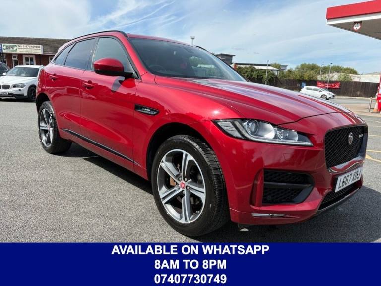 2017 Jaguar F-Pace 2.0 D180 R-Sport SUV 5dr Diesel Auto AWD Euro 6 (s/s) (180 ps) ESTATE Diesel A...