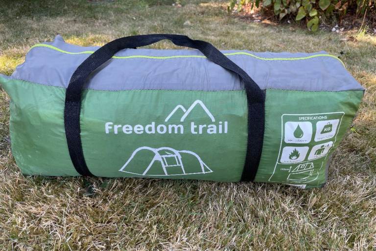 Freedom Trail Sendero 4, 4 person family tent, green