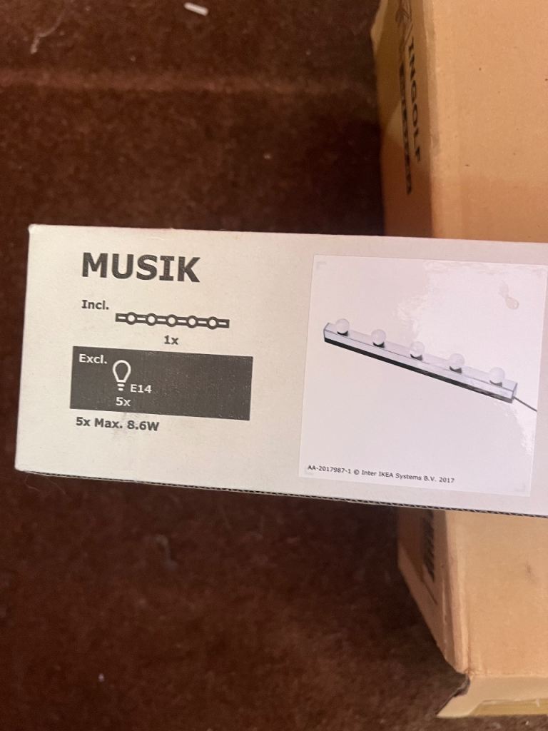 IKEA Musik lighting - collection only