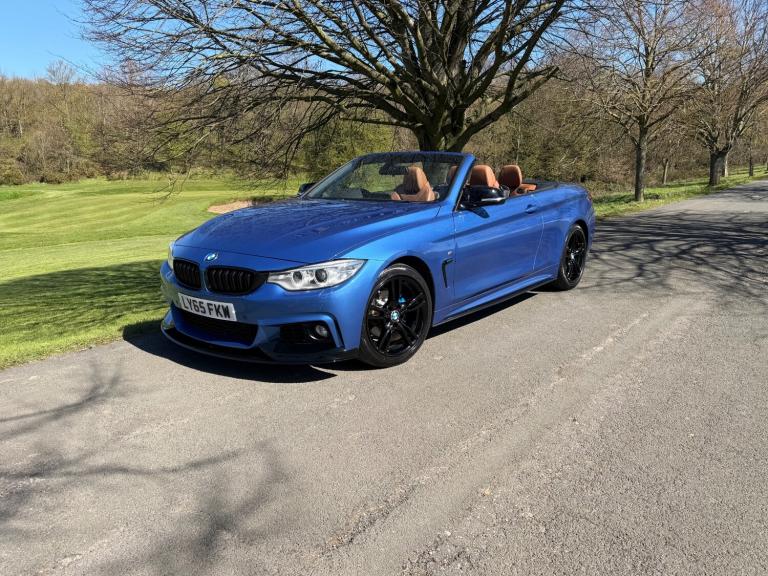 2016 BMW 4 Series 420i M Sport 2dr Auto [Professional Media] CONVERTIBLE Petrol Automatic
