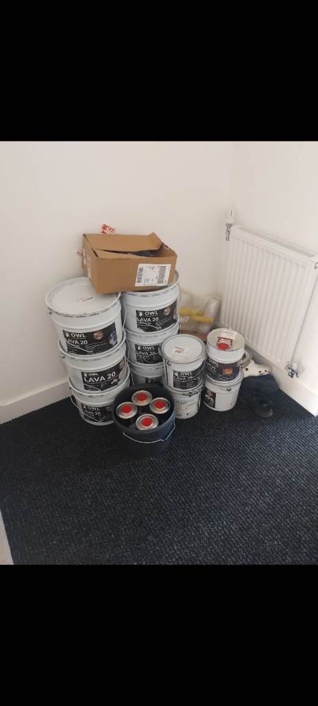 Lava 20 liquid rubber roofing system 