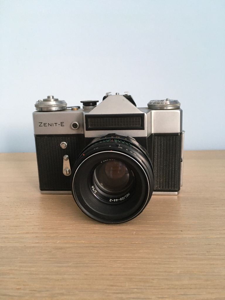 Vintage Zenit-E 35 mm film SLR (1974)