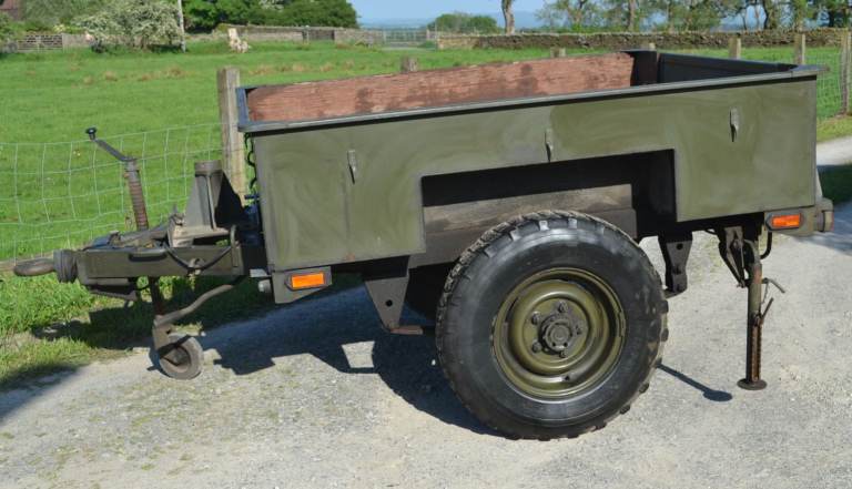 Sankey Widetrack Military Trailer in Excellent Condition