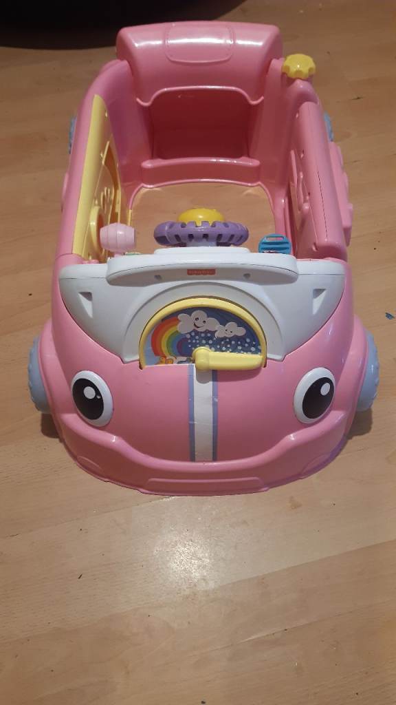Fisher price laugh and learn crawl around car 
