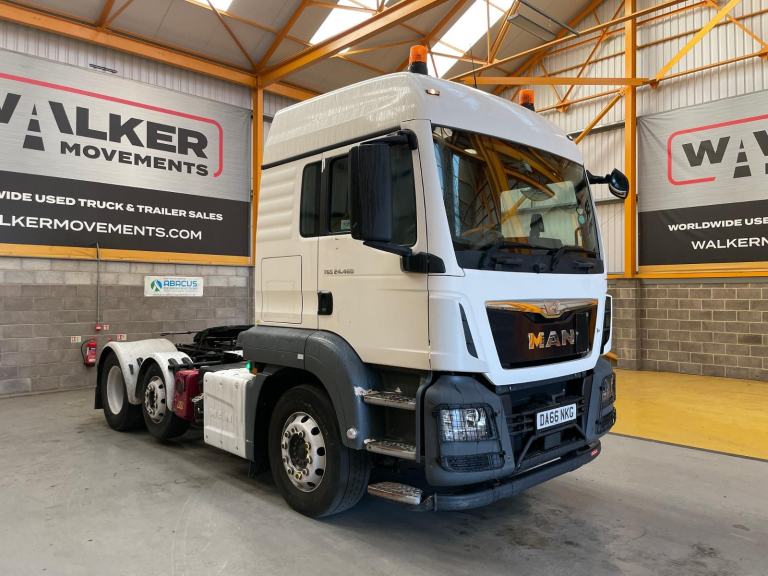 MAN TGS 24.460 *EURO 6* 6X2 PET REGS TRACTOR UNIT - 2017 - DA66 NKG