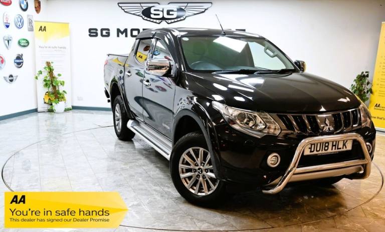 2018 Mitsubishi L200 Double Cab DI-D 178 Warrior 4WD Auto PICK UP DIESEL Automatic