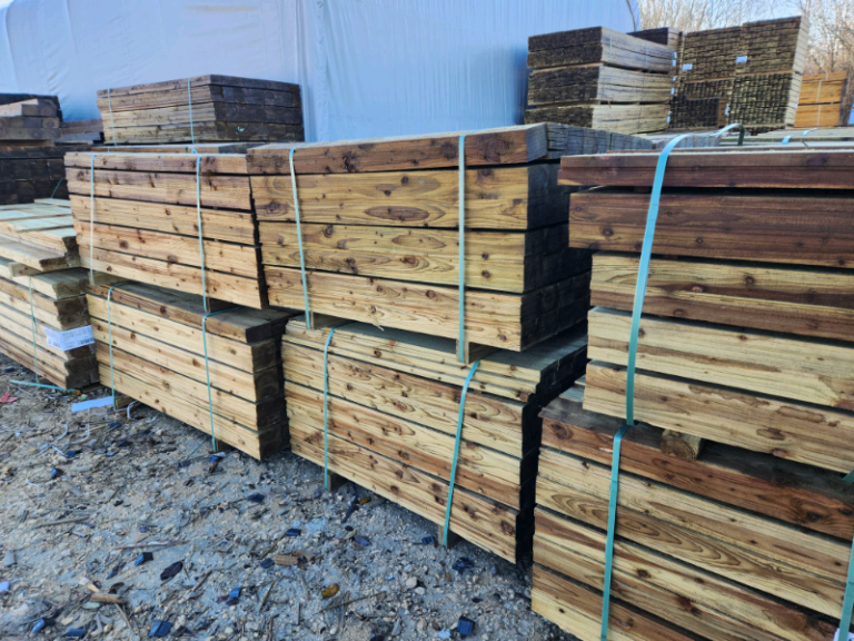 Tanalised 5" Featheredge Boarding (11mm x 125mm)