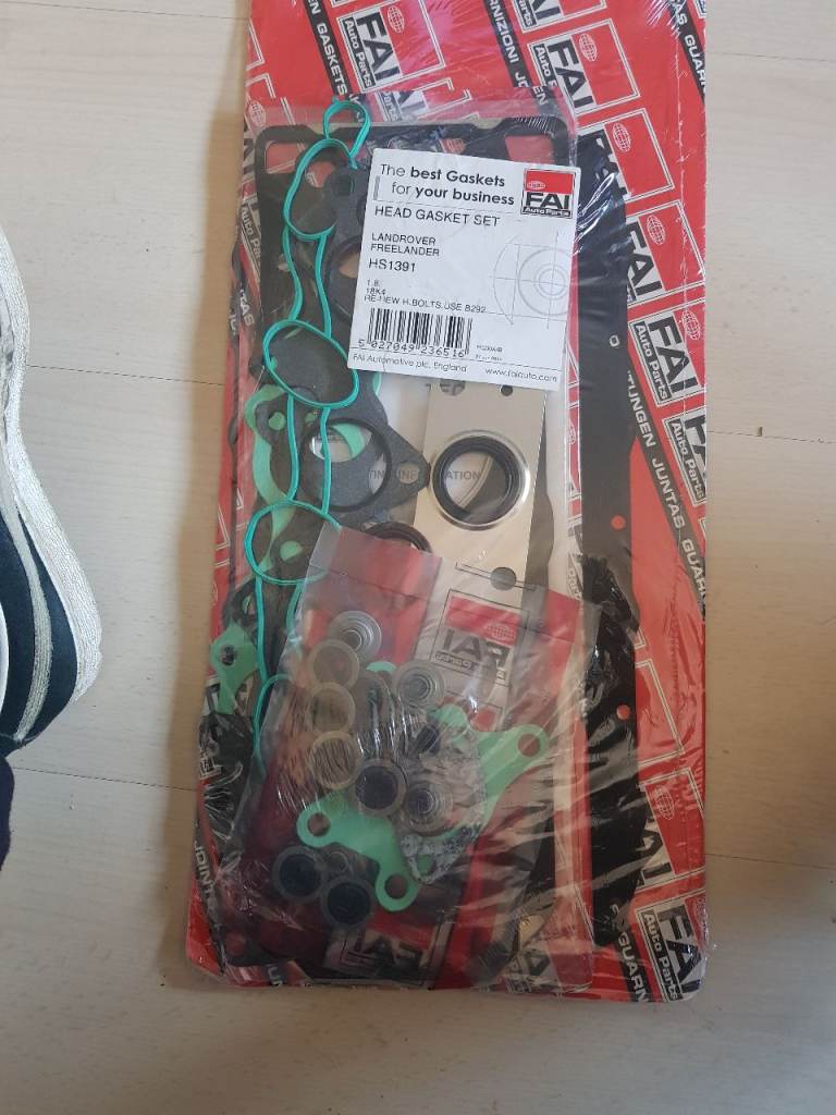 Landrover freelander head gasket set 