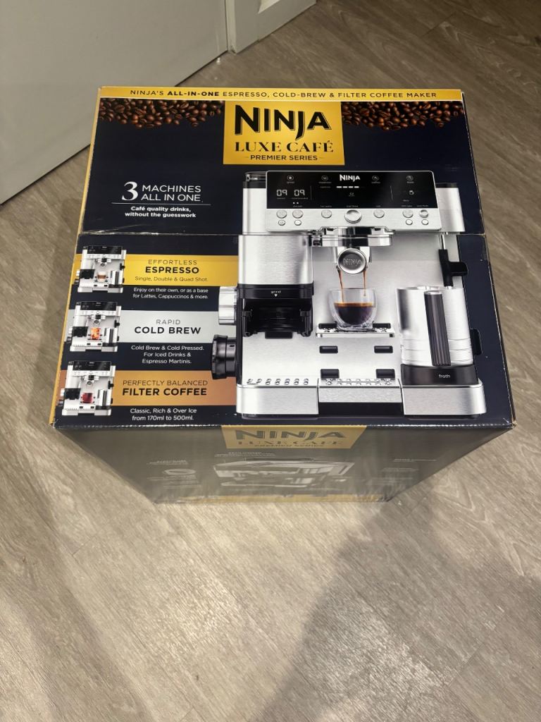 NEW Ninja Luxe Cafe Premier Series All-in-One Coffee Maker