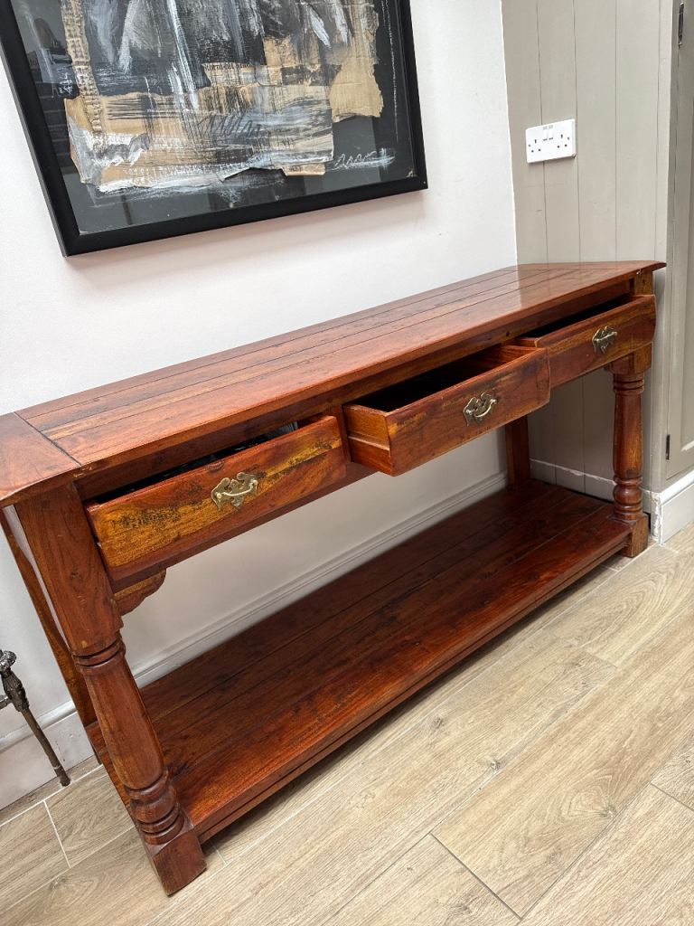 Dark wood sideboard
