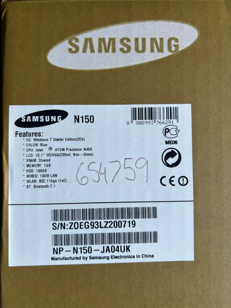 Samsung notebook