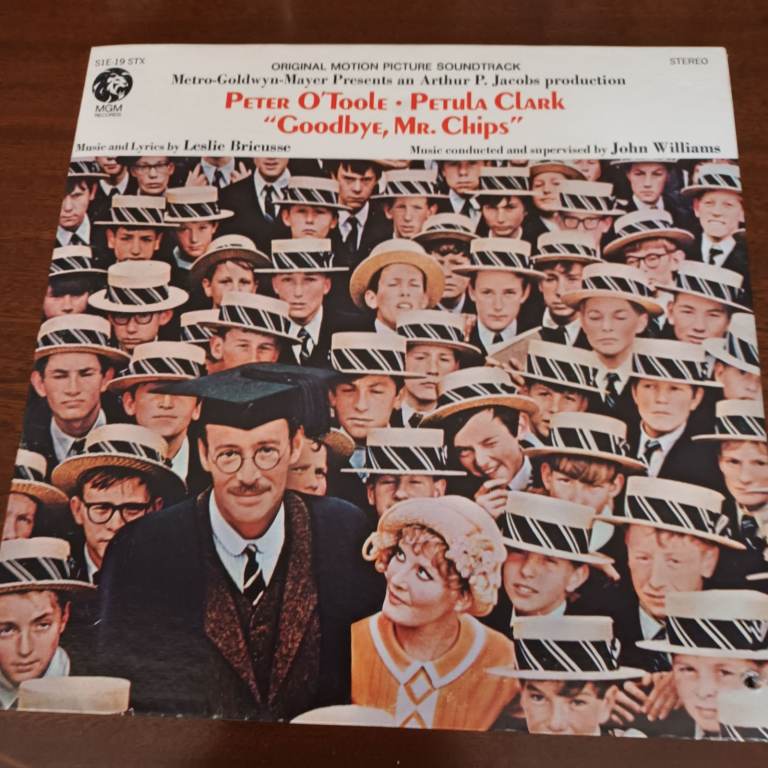 Vinyl LP Goodbye MR Chips MGM Soundrack with Peter O'Toole & Petula Clark 