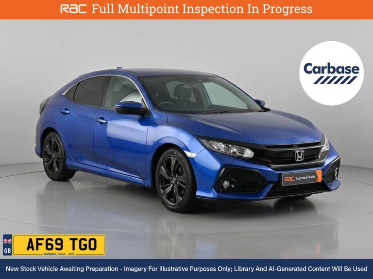 2019 Honda Civic 1.0 VTEC Turbo SR Hatchback 5dr Petrol CVT Euro 6 (s/s) (126 ps) Hatchback PETRO...