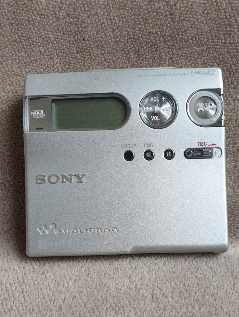 NET MD WALKMAN MZ-N910 MiniDisc Player/Recorder