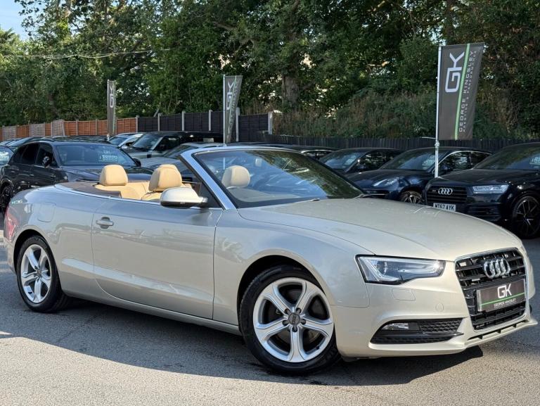 2012 Audi A5 3.0 TDI QUATTRO SE - £9K OPTIONS LIST - 9 SERVICES -RARE COLOUR COMBO Convertible Di...