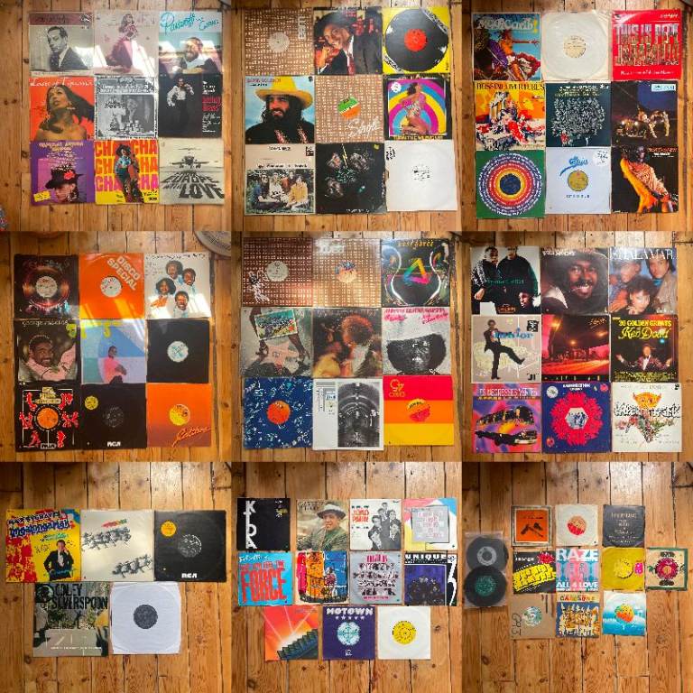 Vinyl Joblot 82 World Music - Soul, funk, jazz, latin, techno, classical, folk
