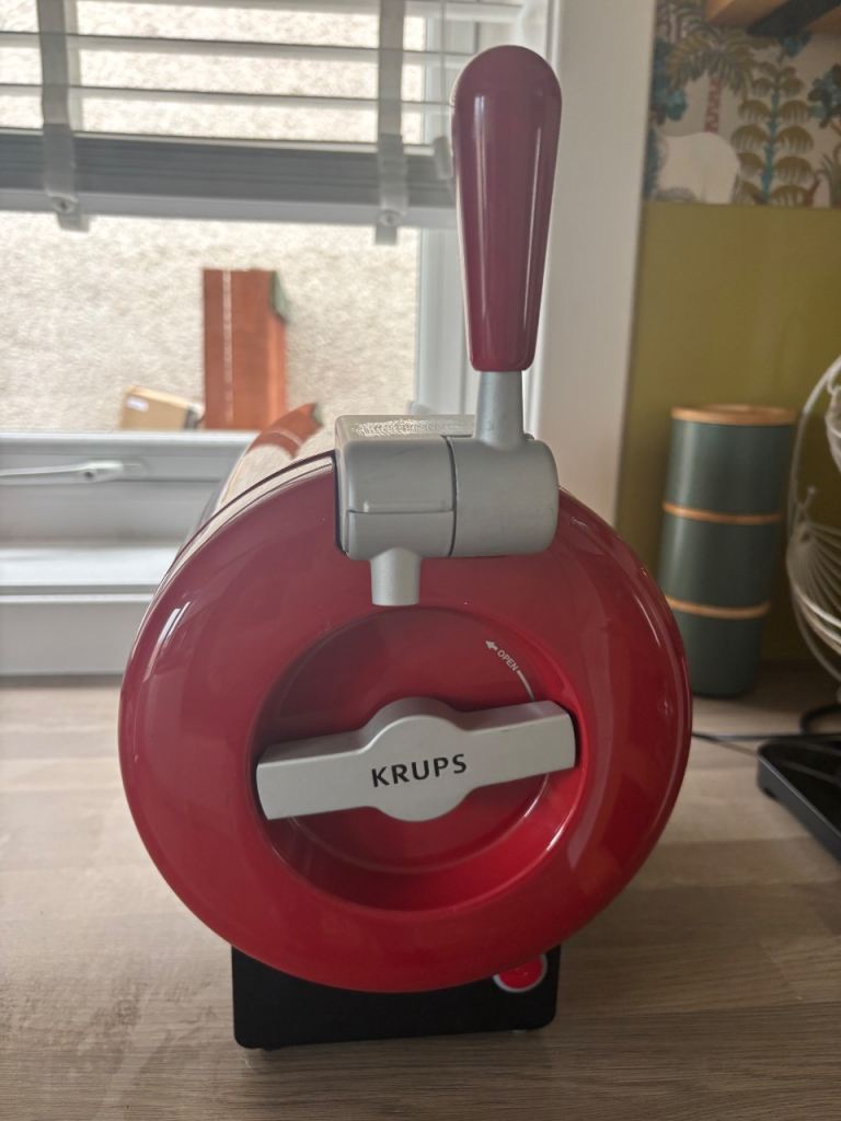 Krupps Red Beer/Cider Machine