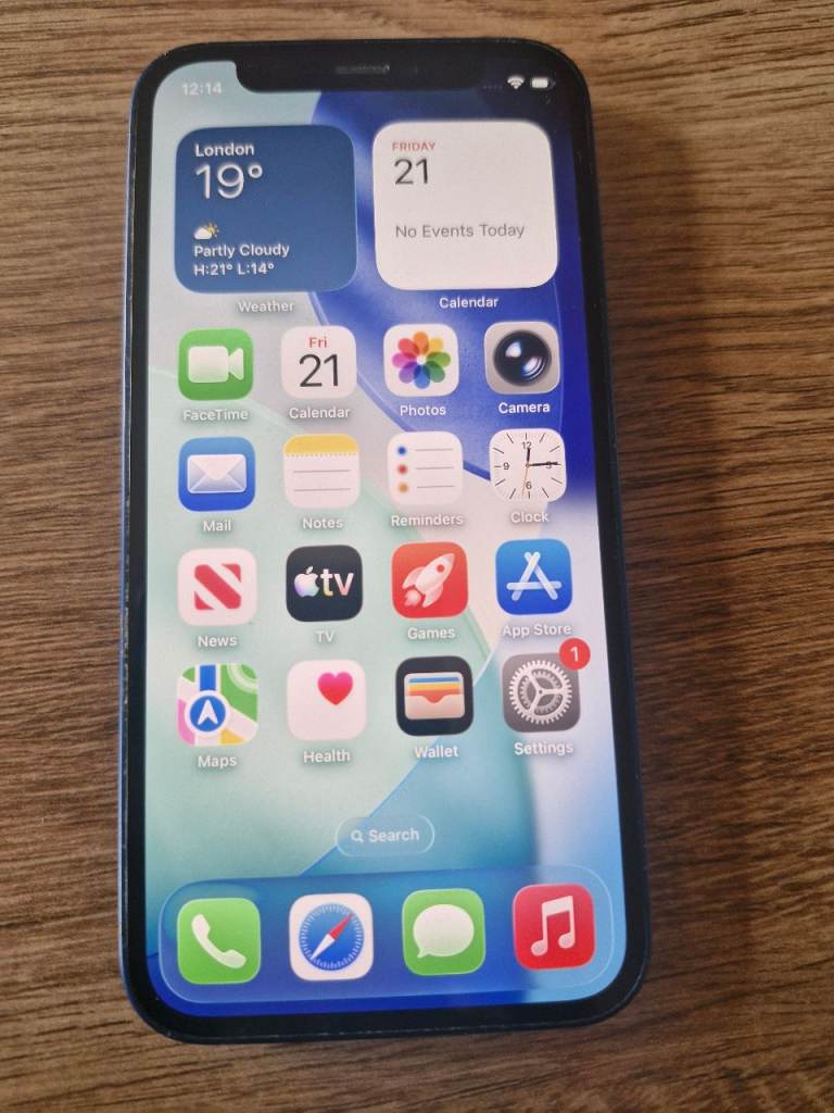Iphone 12 mini blue