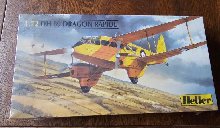 Sealed Heller DH 89 Dragon Rapide 80345 1/72 FS NEW Model Kit