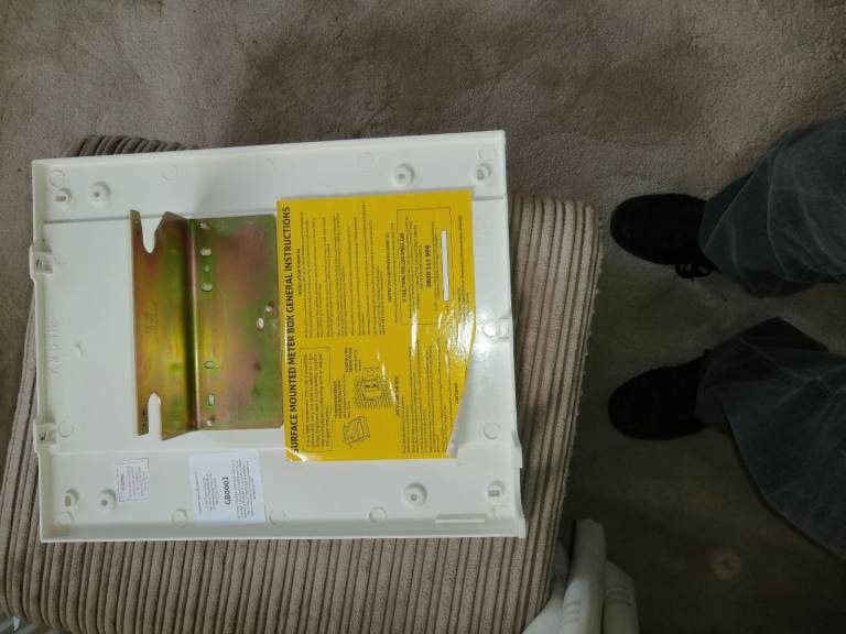 Gas box covers 
