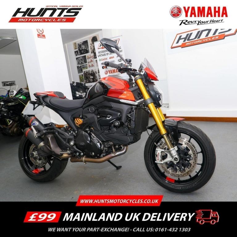 2023 '23 Ducati Monster 937 SP. Öhlins, Termignoni Pipe & More. £10,795