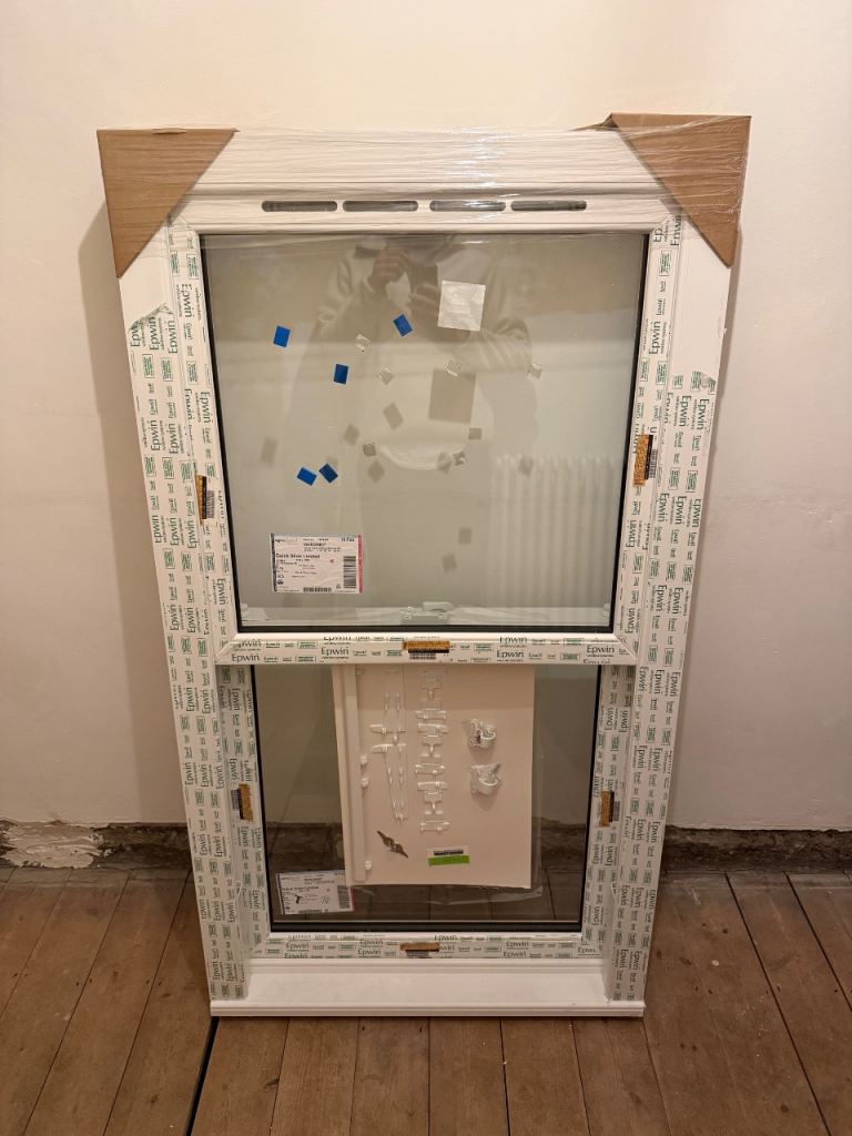 Sash Window UPVC - New in packaging
