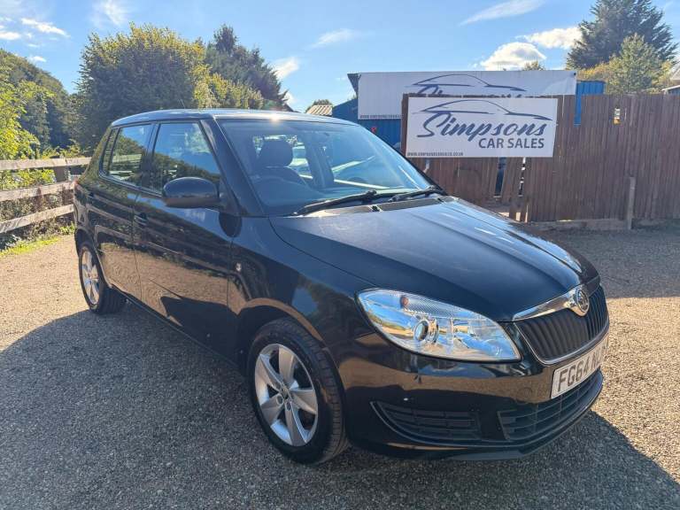 SKODA FABIA 1.6 TDI SE Euro 5 5dr (black) 2014