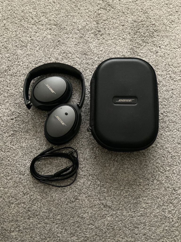 Bose Quietcomfort 25 noise cancelling headfones - for parts or repair