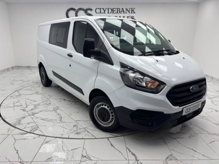 2020 Ford Transit Custom 2.0 EcoBlue 105ps Low Roof D/Cab Leader Van PANEL VAN DIESEL Manual