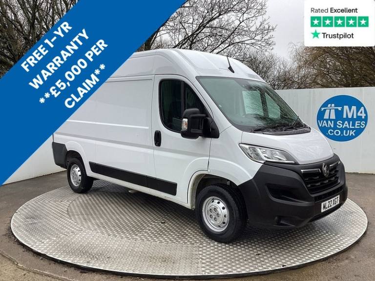 2022 Vauxhall Movano CDTi 3500 BiTurbo Dynamic MWB M/R Euro 6 MWB Panel Van Diesel Manual